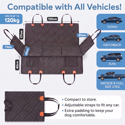 PawTrek Hard Base Dog Seat Cover