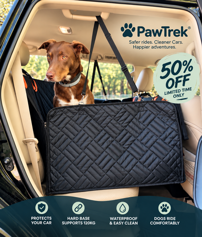 PawTrek Hard Base Dog Seat Cover